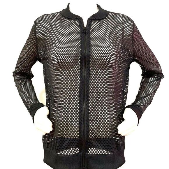Victoria' Secret Sport Full Zip Mesh Jacket - Picture 2 of 6